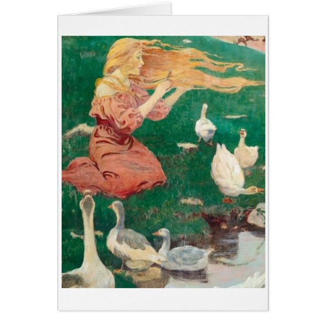 Vintage - The Goose Girl, Cards (Front)
