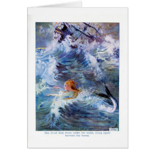 Vintage - The Little Mermaid, Cards