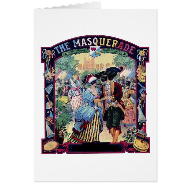Vintage - The Masquerade, Cards (Front)
