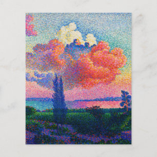 Vintage The Pink Cloud (1896) painting