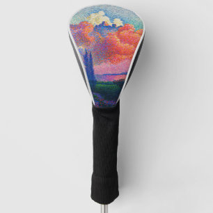 Vintage The Pink Cloud (1896) painting Golf Head Cover