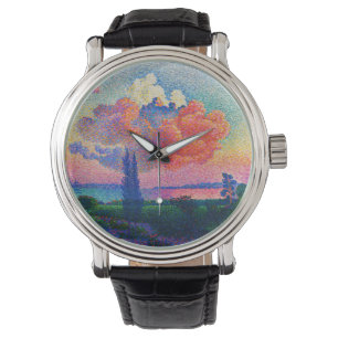 Vintage The Pink Cloud (1896) painting Watch