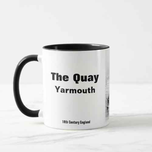 Vintage The Quay Yarmouth Norfolk England Mug