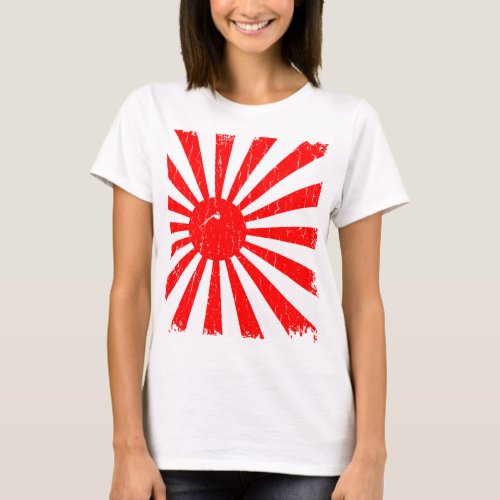 Vintage The Rising Sun Flag T_Shirt