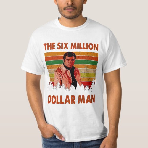 Vintage The six million dollar man T_Shirt