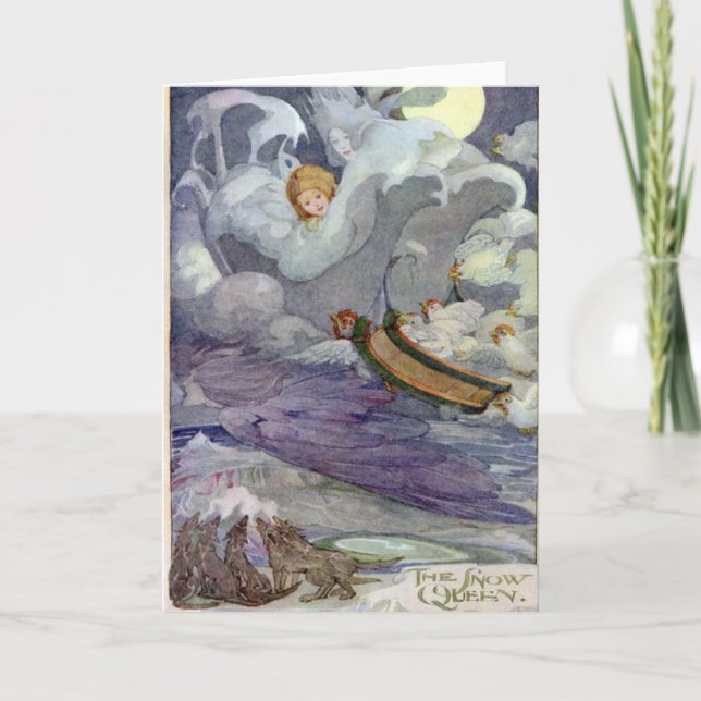 Vintage - The Snow Queen, Card (Front)