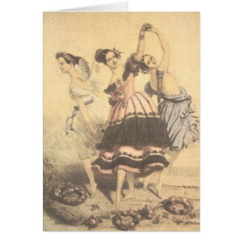 Vintage - The Three Graces Ballerinas  by AsTimeGoesBy at Zazzle