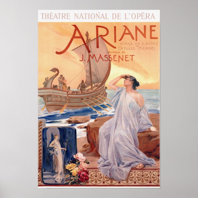 Vintage Theater/Performance Advertisement  Poster (Front)