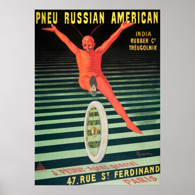 Vintage Theater/Performance Advertisement  Poster (Front)