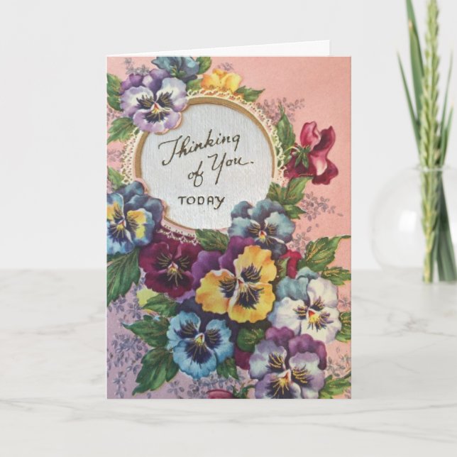 Vintage - Thinking of You Today, Card (Front)