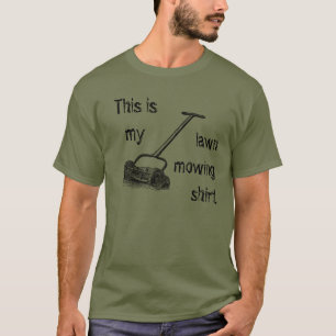 Vintage This is my Lawn Mowing shirt t-shirt