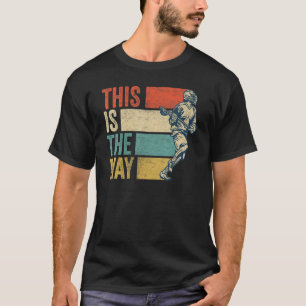 Vintage This Is The Way Lacrosse Player Coach Lax  T-Shirt