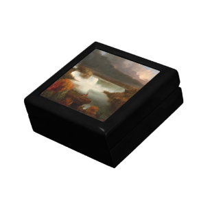 Vintage Thomas Cole Distant View of Niagara Falls Gift Box