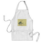 Vintage Threadfin Trevally, African Pompano Fish Adult Apron