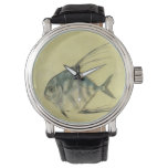 Vintage Threadfin Trevally, African Pompano Fish Watch