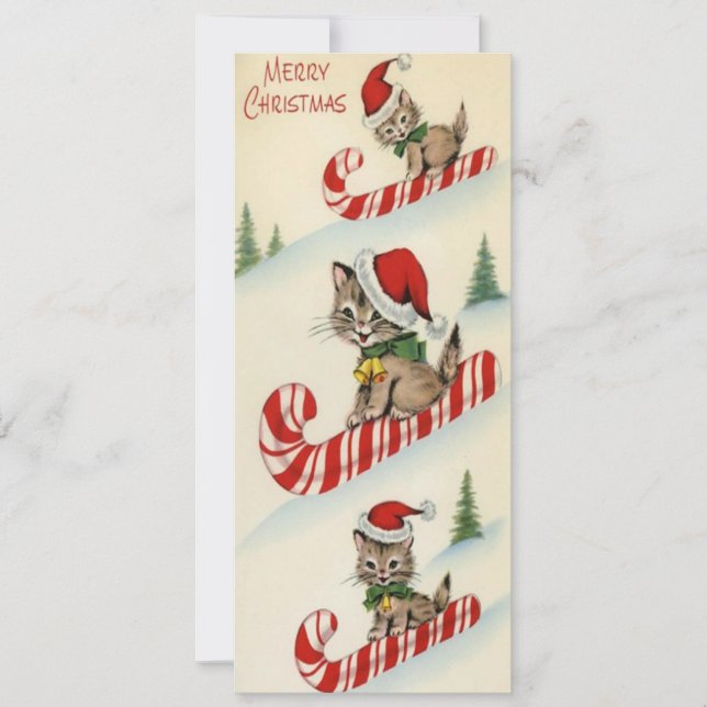 Vintage Three Adorable Kittens on Candy Can (Front)