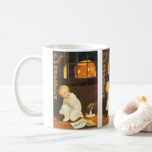 Vintage Thrilling Halloween by Ellen Clapsaddle Coffee Mug