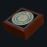 Vintage Tibetan Tantric Buddhism Mandala Thangka Jewelry Box<br><div class="desc">Vintage Tibetan Tantric Buddhism Mandala Thangka Painting of exquisite beauty and profundity is on this keepsake jewelry box. A meaningful gift to invoke positive energy,  equilibrium,  balance and good luck for buddhists. Rare and unique!</div>