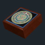 Vintage Tibetan Tantric Buddhism Mandala Thangka Jewelry Box<br><div class="desc">Vintage Tibetan Tantric Buddhism Mandala Thangka Painting of exquisite beauty and profundity is on this keepsake jewelry box. A meaningful gift to invoke positive energy,  equilibrium,  balance and good luck for buddhists. Rare and unique!</div>
