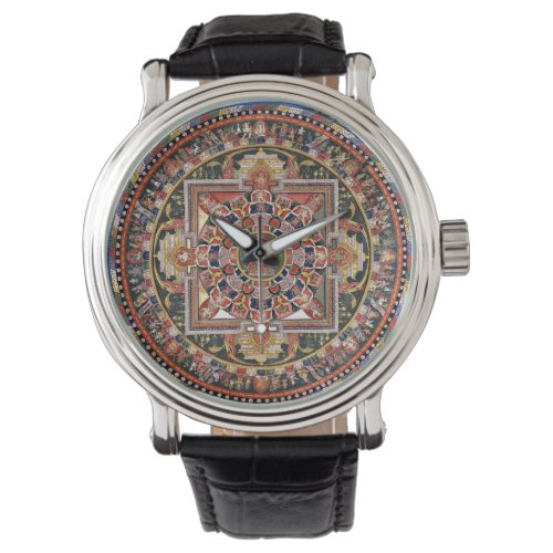Vintage Tibetan Tantric Buddhism Mandala Watch