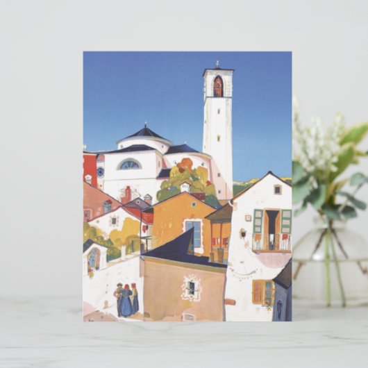 Vintage Ticino Tessin Canton Switzerland (Standing Front)