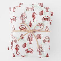 Vintage Tidepool | Christmas Gift Wrap