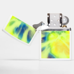 Vintage tie dye zippo lighter