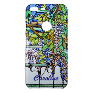 Vintage Tiffany Stained Glass Wisteria Floral Art Uncommon Google Pixel XL Case