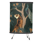 Vintage tiger and peacock lamp (Right)