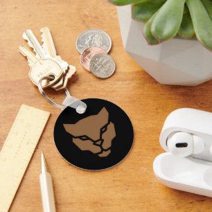 Vintage Tiger Design - For Animal Lovers Keychain