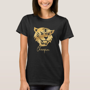 Vintage Tiger Gold Face Wild Tiger 's T-Shirt