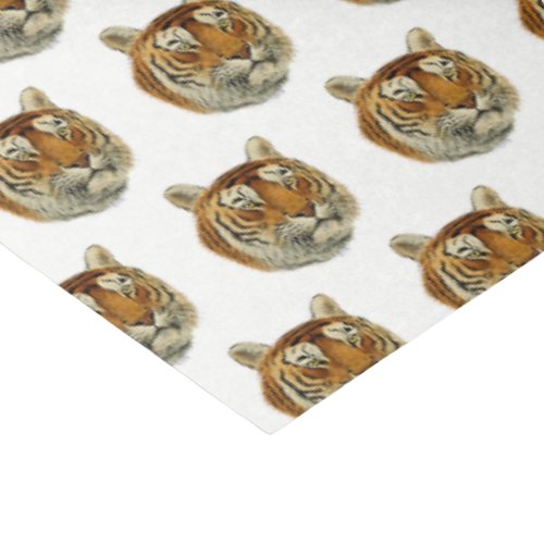 Vintage Tiger Head Tissue Paper