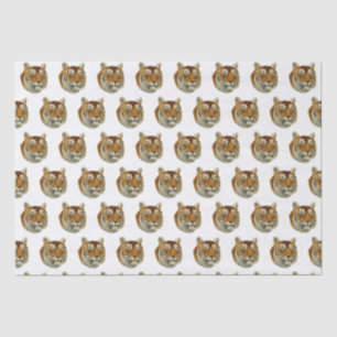 Vintage Tiger Head Tissue Paper