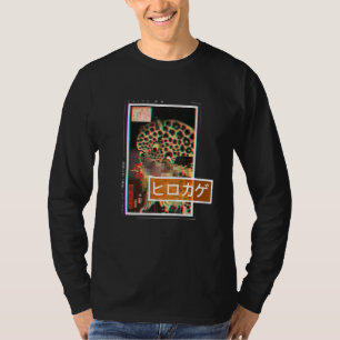 Vintage Tiger Hirokage Japanese Tattoo Lofi Vaporw T-Shirt