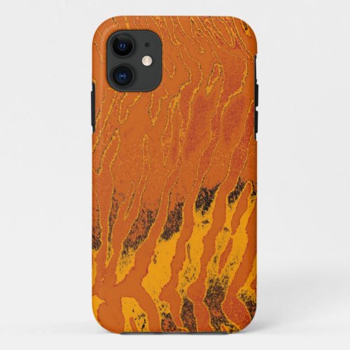 Vintage tiger skin 2 iPhone 11 case