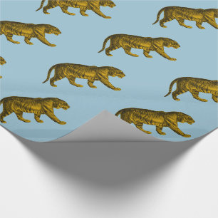 Vintage Tiger Wrapping Paper