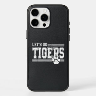 Vintage Tigers School Sports Name Retro iPhone 16 Pro Max Case