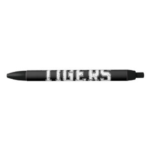 Vintage Tigers School Sports Name Retro Pen