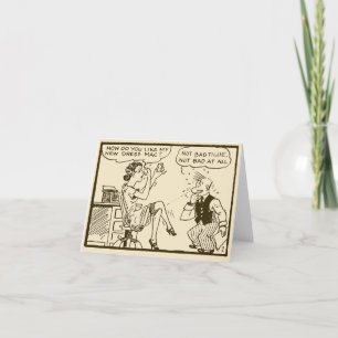 Vintage “Tijuana Bible” Folded Note Card