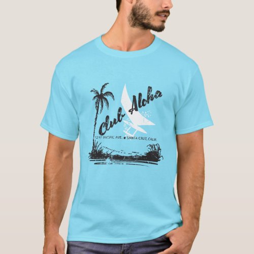 Vintage Tiki Bar Club Aloha T_Shirt