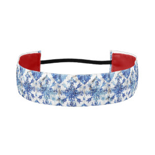 Vintage Tile Pattern Athletic Headband