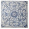 Vintage Tile Victorian Transferware in Delft Color