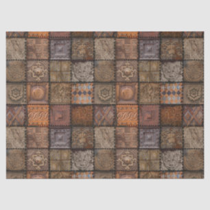 Vintage Tiles Tissue or Decoupage Paper