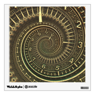 Vintage Time Machine Wall Decal