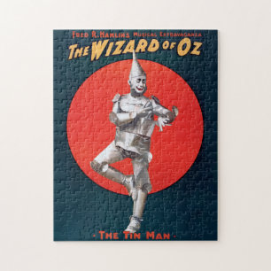 Vintage Tin Man Jigsaw Puzzle