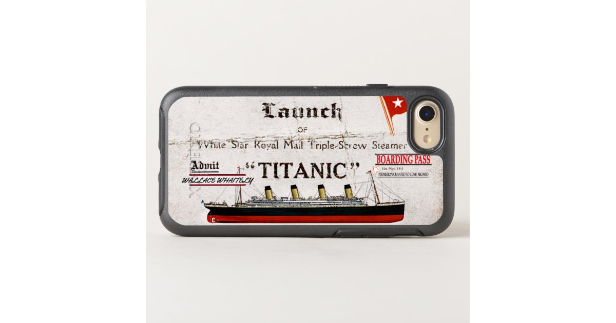 Vintage Titanic Ticket OtterBox iPhone Case | Zazzle.com