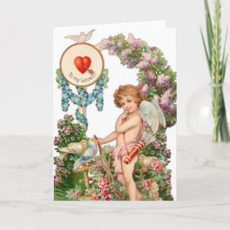 Vintage To My Love Greeting Card