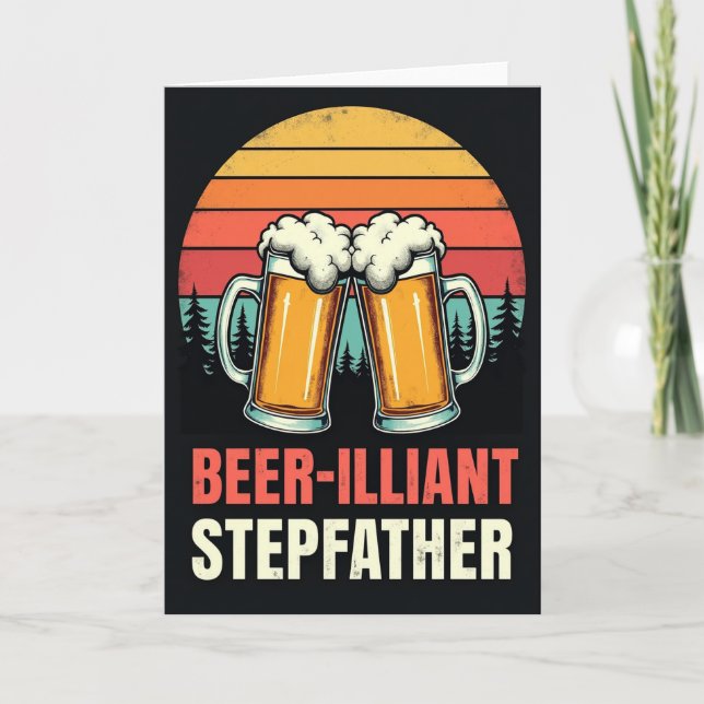 Vintage Toast Fathers Day Card (Front)