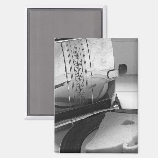 Vintage Toaster Kitchen Art Fridge Magnet