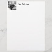 Vintage Toaster Kitchen Art Letterhead (Front)